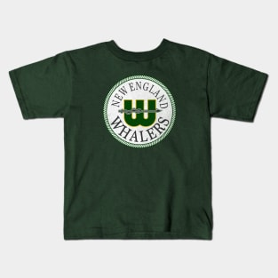 Defunct New England Whalers WHA Hockey 1975 Kids T-Shirt